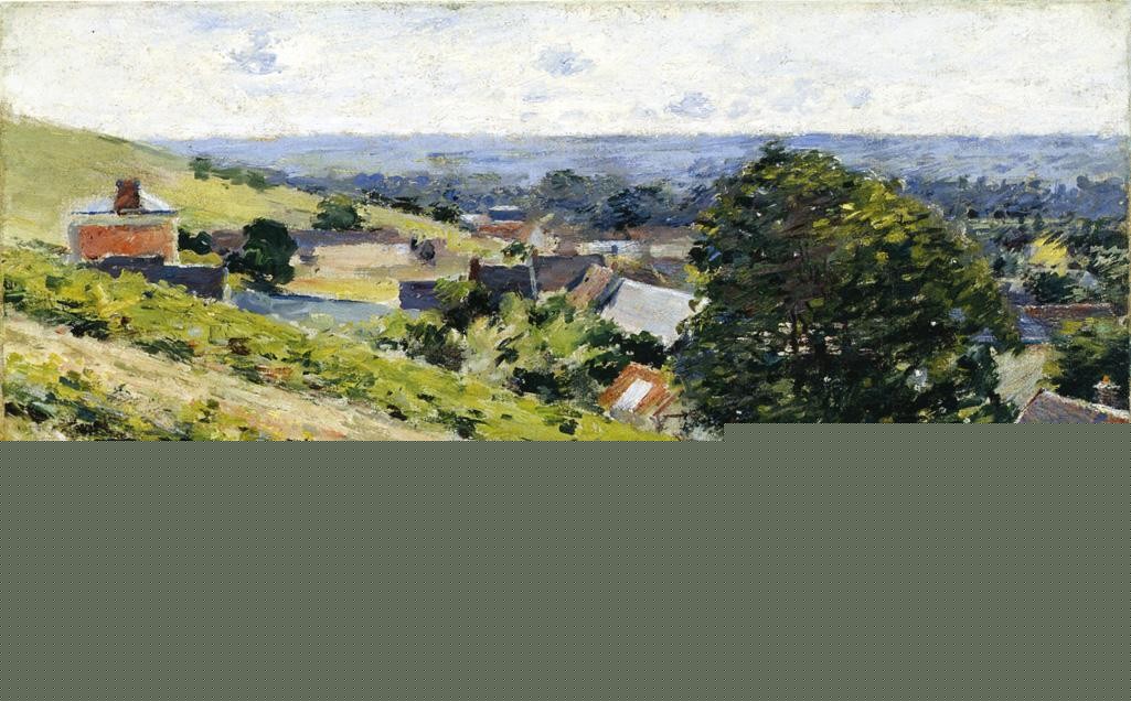 Theodore Robinson From the Hill Giverny